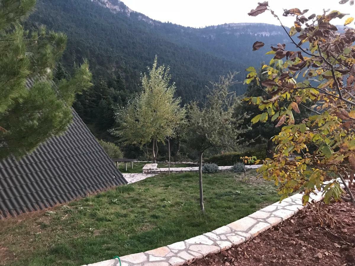 Chalet In The Forest Kalavryta Exteriör bild